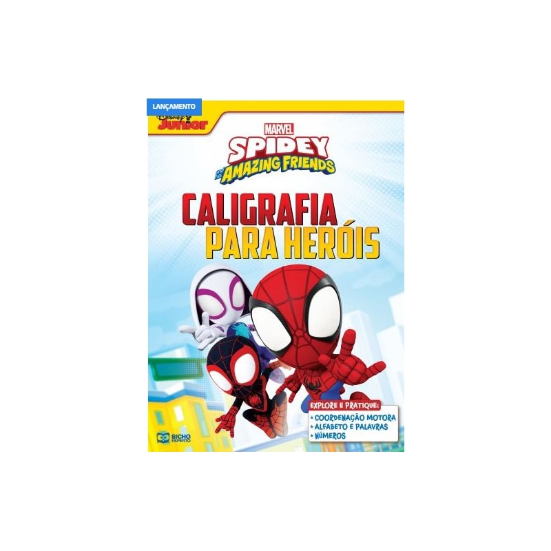 CALIGRAFIA PARA HERÓIS - SPIDEY