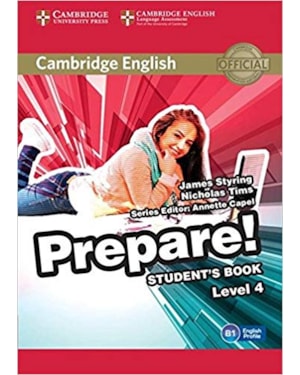 CAMBRIDGE ENGLISH PREPARE! 4 SB - 1ST ED