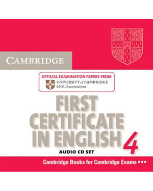 CAMBRIDGE FIRST CERTIFICATE IN ENGLISH 4 FOR UPDATED EXAM AUDIO CDS (2)