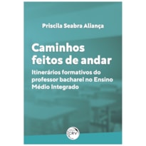 CAMINHOS FEITOS DE ANDAR: ITINERÁRIOS FORMATIVOS DO PROFESSOR BACHAREL NO ENSINO MÉDIO INTEGRADO