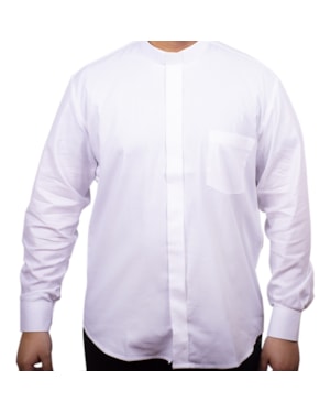 CAMISA CLEGYMAN CONFORT BRANCA N.3 MANGA LONGA