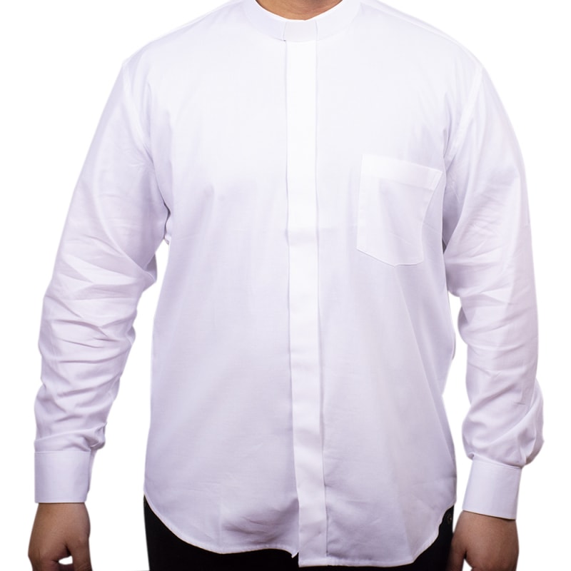 CAMISA CLEGYMAN CONFORT BRANCA N.3 MANGA LONGA