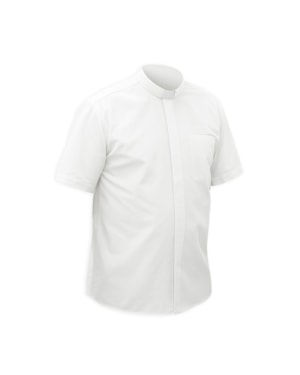 Camisa Clerical Mc Branco 41
