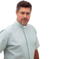 Camisa Clerical Mc Lavanda 47