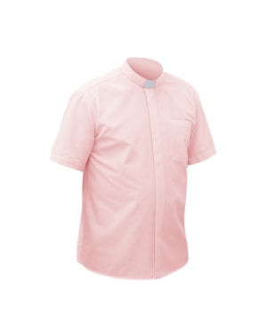 Camisa Clerical Mc Rosa 41