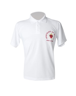 CAMISETA APOSTOLADO DA ORAÇÃO POLO TAMANHO EG MANGA CURTA SEM BOLSO
