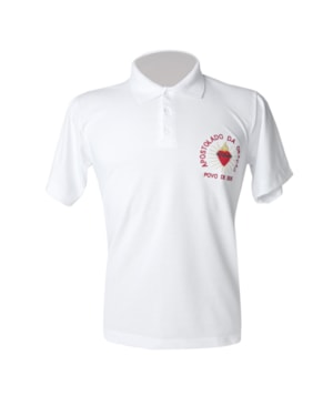 CAMISETA APOSTOLADO DA ORAÇÃO TAMANHO G COM BOTÃO MANGA CURTA