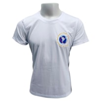 CAMISETA APOSTOLADO REDE MUNDIAL DA ORAÇÃO COM BOTÃO MANGA CURTA -M