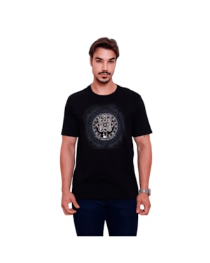 CAMISETA MEDALHA DE SAO BENTO  M