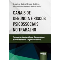CANAIS DE DENÚNCIA E RISCOS PSICOSSOCIAIS NO TRABALHO