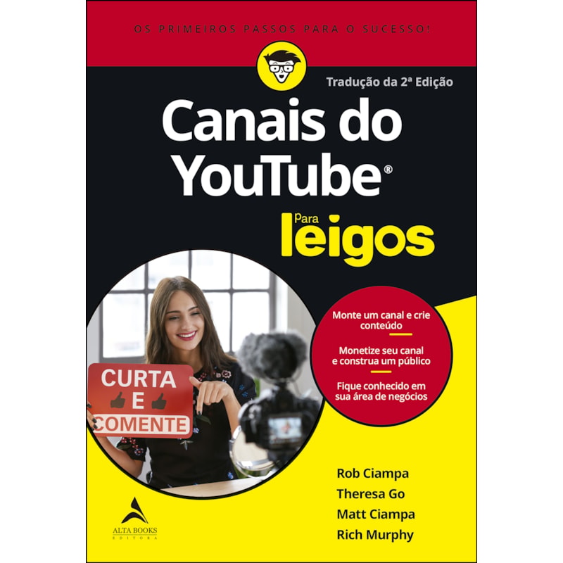 Canais do youtube para leigos - 2ª edição