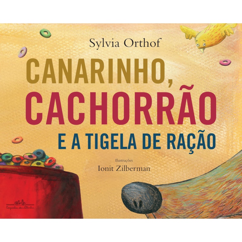 CANARINHO, CACHORRÃO E A TIGELA DE RAÇÃO