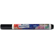 CANETA ACRILEX ACRILPEN PARA TECIDO PRETA 520