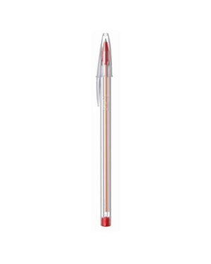 CANETA BIC ESFEROGRAFICA CRISTAL FINA 0.8 MM VERMELHA