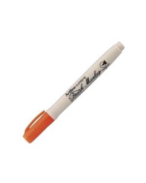 CANETA BRUSH ARTILINE LARANJA