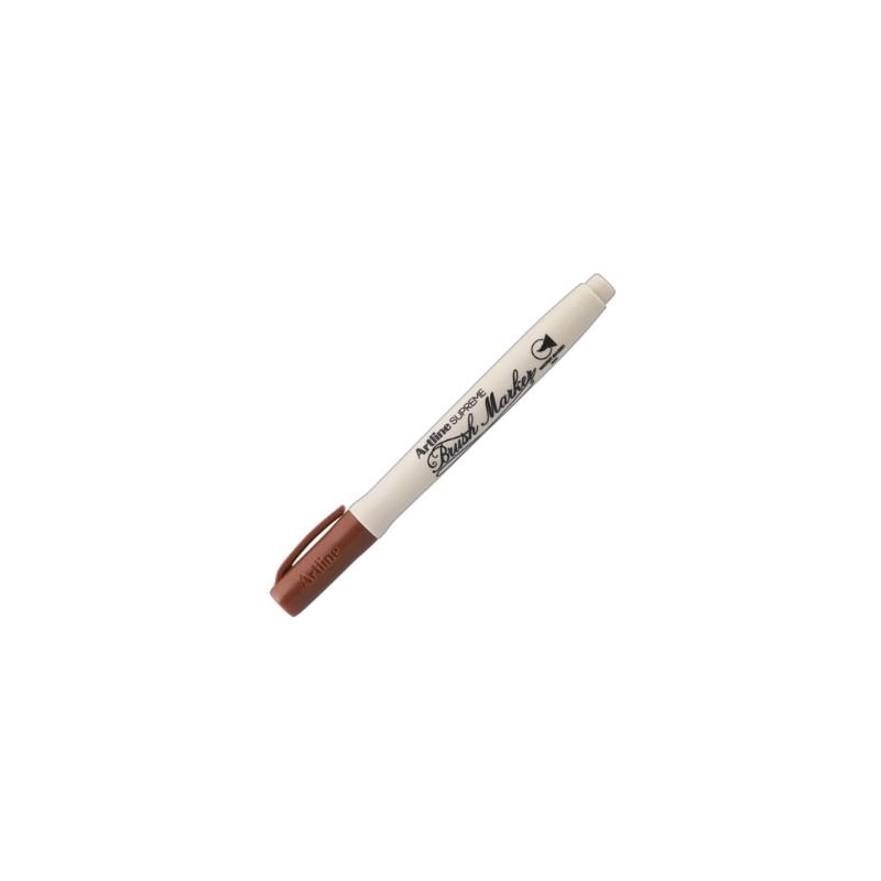 CANETA BRUSH ARTILINE MARROM
