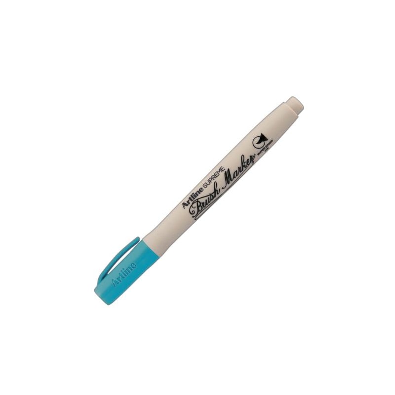CANETA BRUSH ARTILINE TURQUESA