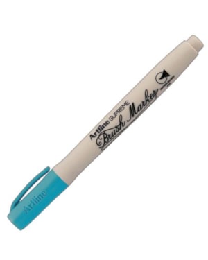 CANETA BRUSH ARTILINE TURQUESA