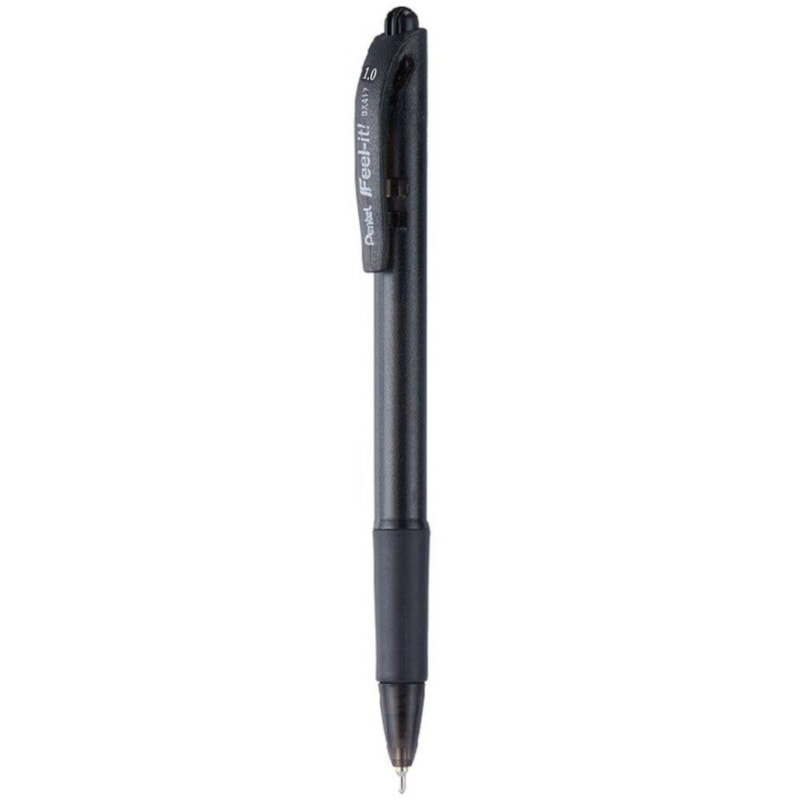 CANETA ESFEROGRÁFICA PENTEL PRETA 1.0