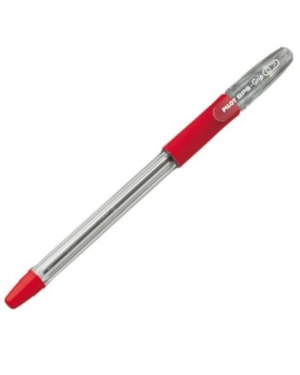 CANETA ESFEROGRAFICA SUPER GRIP PILOT 0.7 MM VERMELHA