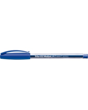 CANETA FABER CASTELL ESFEROGRAFICA 1.0 MM AZUL