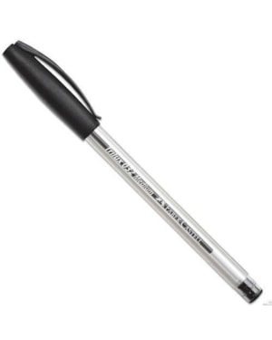 CANETA FABER CASTELL ESFEROGRÁFICA TRILUX  1.0 MM PRETA