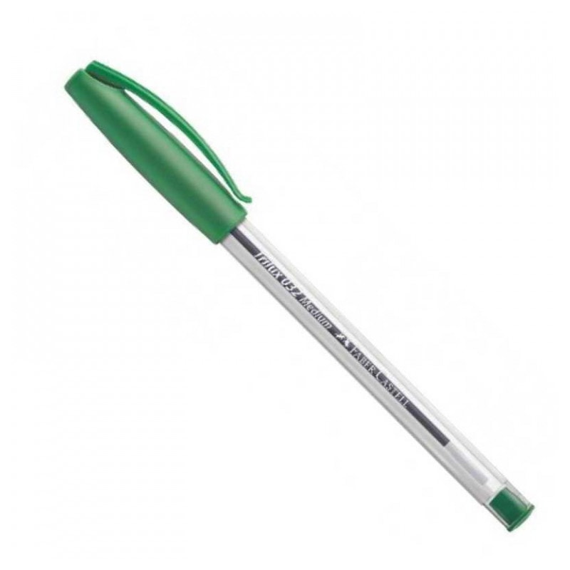 CANETA FABER CASTELL ESFEROGRÁFICA TRILUX 1.0 MM VERDE