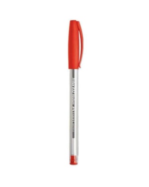 CANETA FABER CASTELL ESFEROGRÁFICA TRILUX 1.0MM VERMELHA