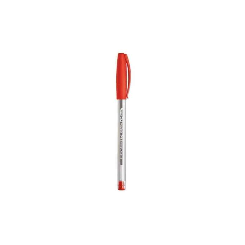 CANETA FABER CASTELL ESFEROGRÁFICA TRILUX 1.0MM VERMELHA