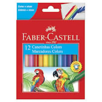 CANETA FABER CASTELL HIDROGRAFICA COM 12 CORES