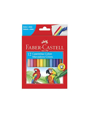 CANETA FABER CASTELL HIDROGRAFICA COM 12 CORES