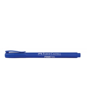CANETA FABER CASTELL HIDROGRAFICA FINE PEN 0.4 MM AZUL