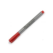 CANETA FABER CASTELL HIDROGRAFICA SOFTPOINT 1.0 MM VERMELHA