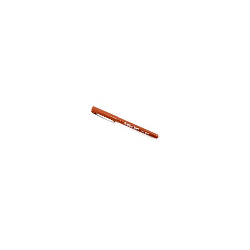 CANETA FINE 0.4 - MARROM