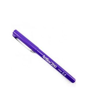 CANETA FINE 0.4 - ROXO