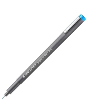 CANETA HIDROGRÁFICA 0.3MM STAEDTLER PIGMENT LINER