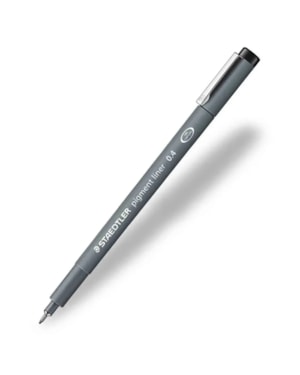 CANETA HIDROGRÁFICA 0.4MM STAEDTLER PIGMENT LINER