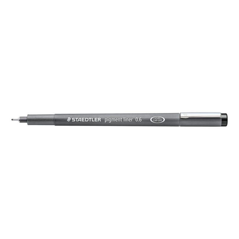 CANETA HIDROGRÁFICA 0.6 MM STAEDTLER PIGMENT LINER