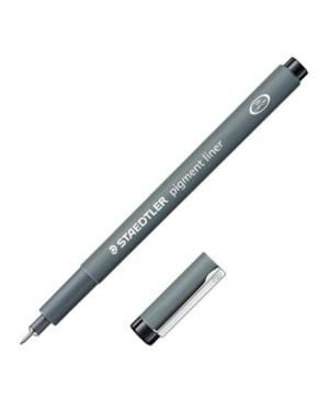 CANETA HIDROGRÁFICA 0.8 STAEDTLER PIGMENT LINER