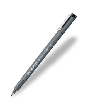CANETA HIDROGRÁFICA 1.0 MM STAEDTLER PIGMENT LINER