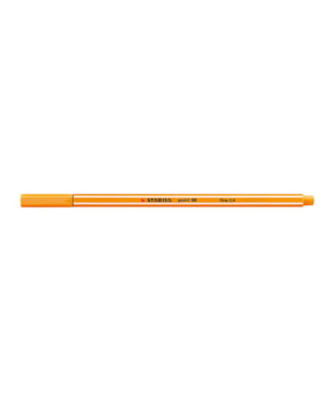 CANETA HIDROGRÁFICA STABILO 0.4 POINT - LARANJA