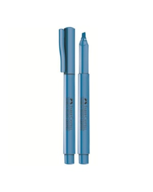 CANETA MARCA TEXTO FABER CASTELL GRIFPEN AZUL