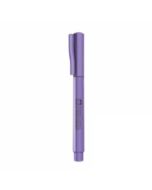 CANETA MARCA TEXTO FABER CASTELL ROXA