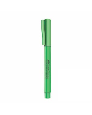 CANETA MARCA TEXTO FABER CASTELL VERDE