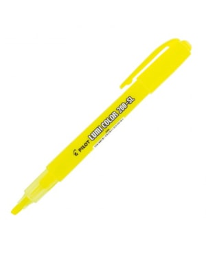 CANETA MARCA TEXTO LUMICOLOR PILOT AMARELO