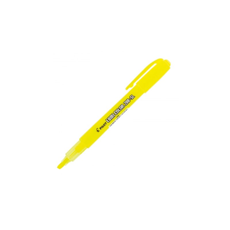 CANETA MARCA TEXTO LUMICOLOR PILOT AMARELO