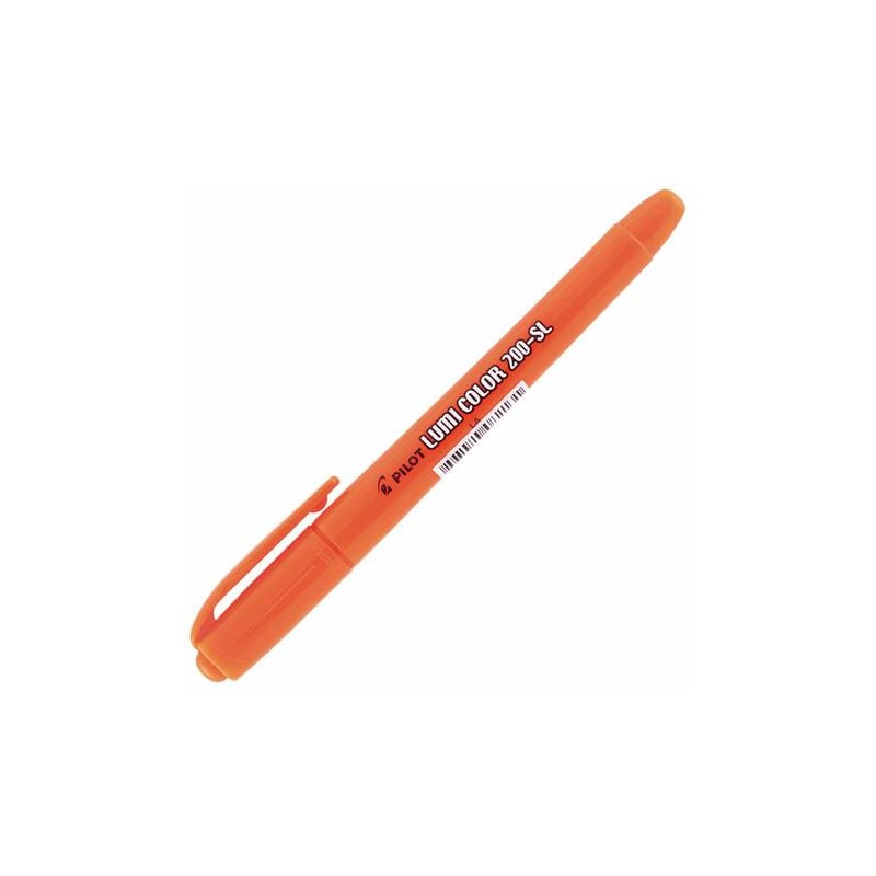 CANETA MARCA TEXTO LUMICOLOR PILOT LARANJA