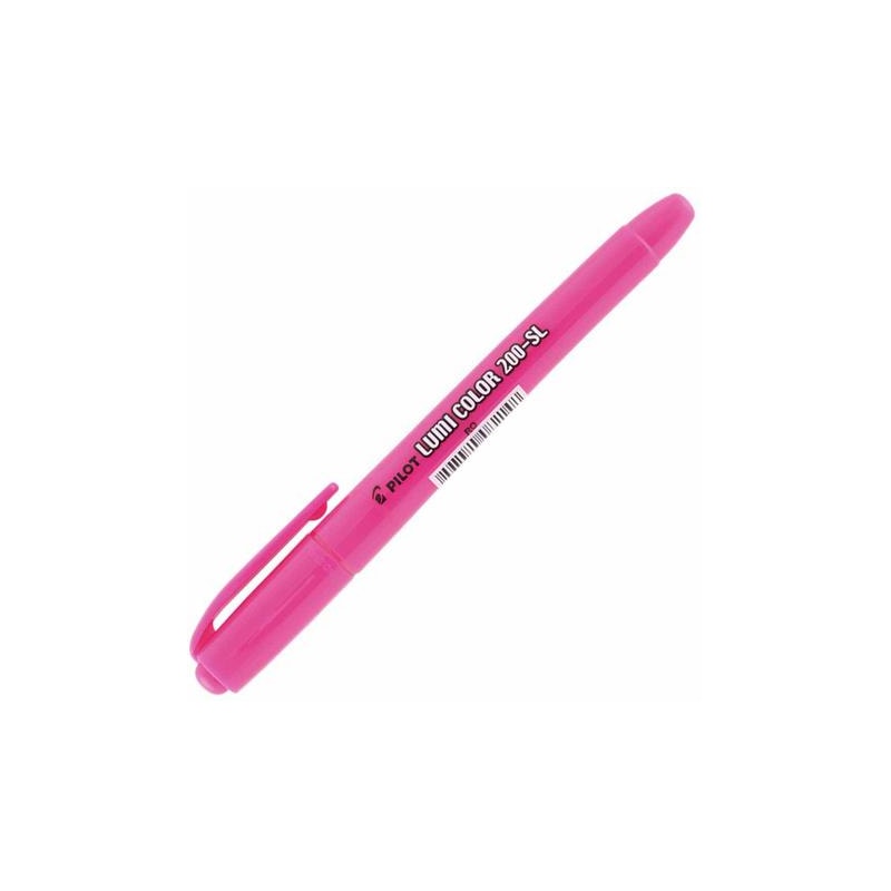 CANETA MARCA TEXTO LUMICOLOR PILOT ROSA