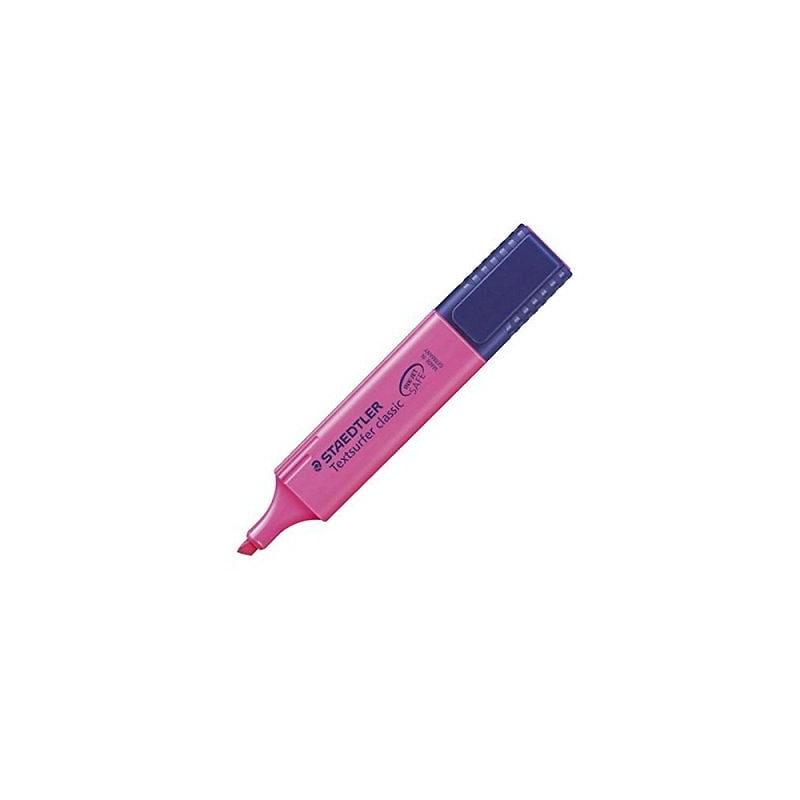 CANETA MARCA TEXTO STAEDTLER TEXTSURFER CLASSIC  ROSA