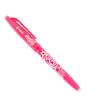 CANETA PILOT ESFEROGRAFICA ESCREVE E APAGA 0.7 MM ROSA